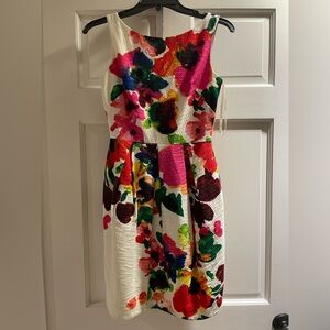 Eliza J Multicolor Floral Dress